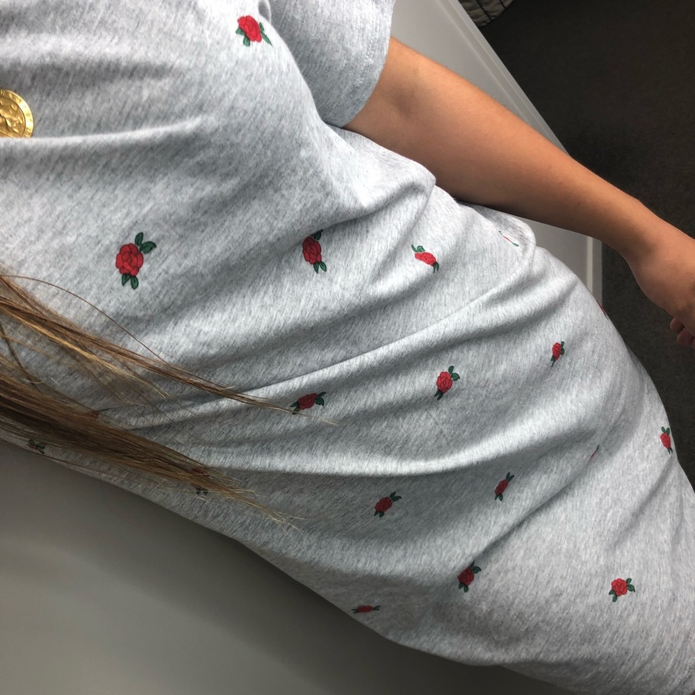 Surfer/ skater mini shirt-dress